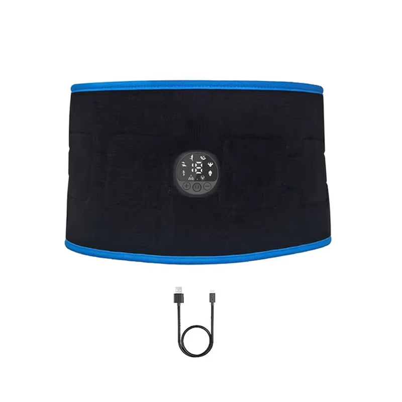 EMS Muscle Stimulation Belt Electric Abdominal Trainer Exerciser Toning Belts for Leg Arm Workout Fitness Home Gym Equiment