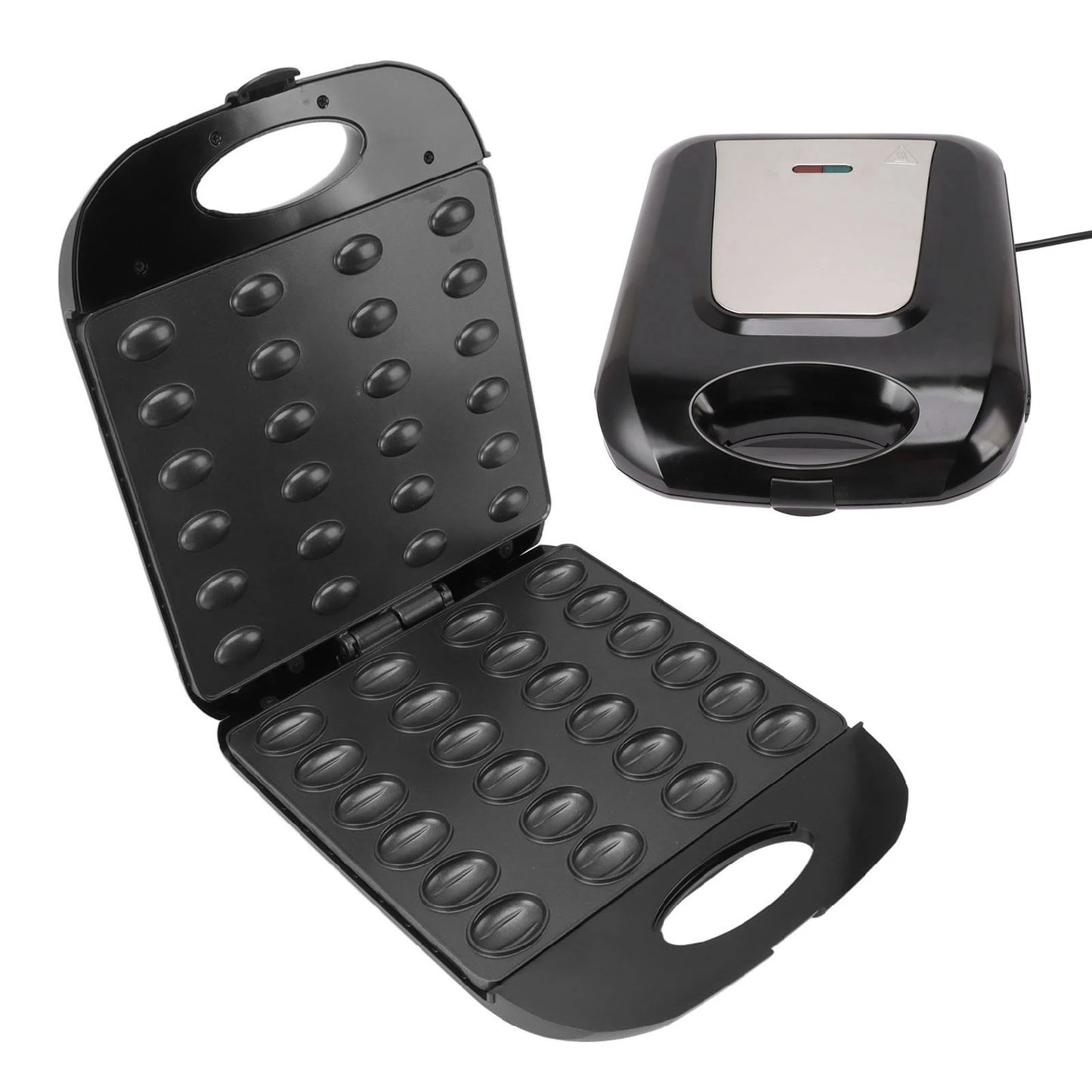 Electric Nut Maker Walnut Cake Maker Electric Nut Waffle Bread Maker Walnut Cake Maker Machine 1400W Capacity for Cooking