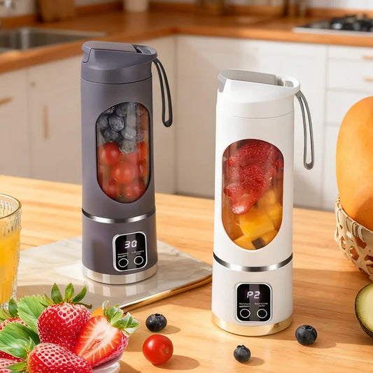 Kitchen Juicer Blender Portable Blender Kitchen Appliances Juice Milkshake 450ml Home Electric Portable Mini Juicing Cup