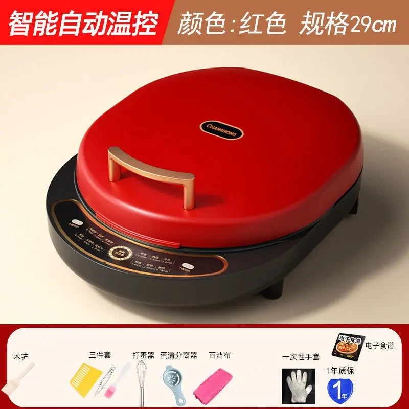 Electric Non-Stick Pancake Pan Durable Breakfast Cooking Kitchen Appliance