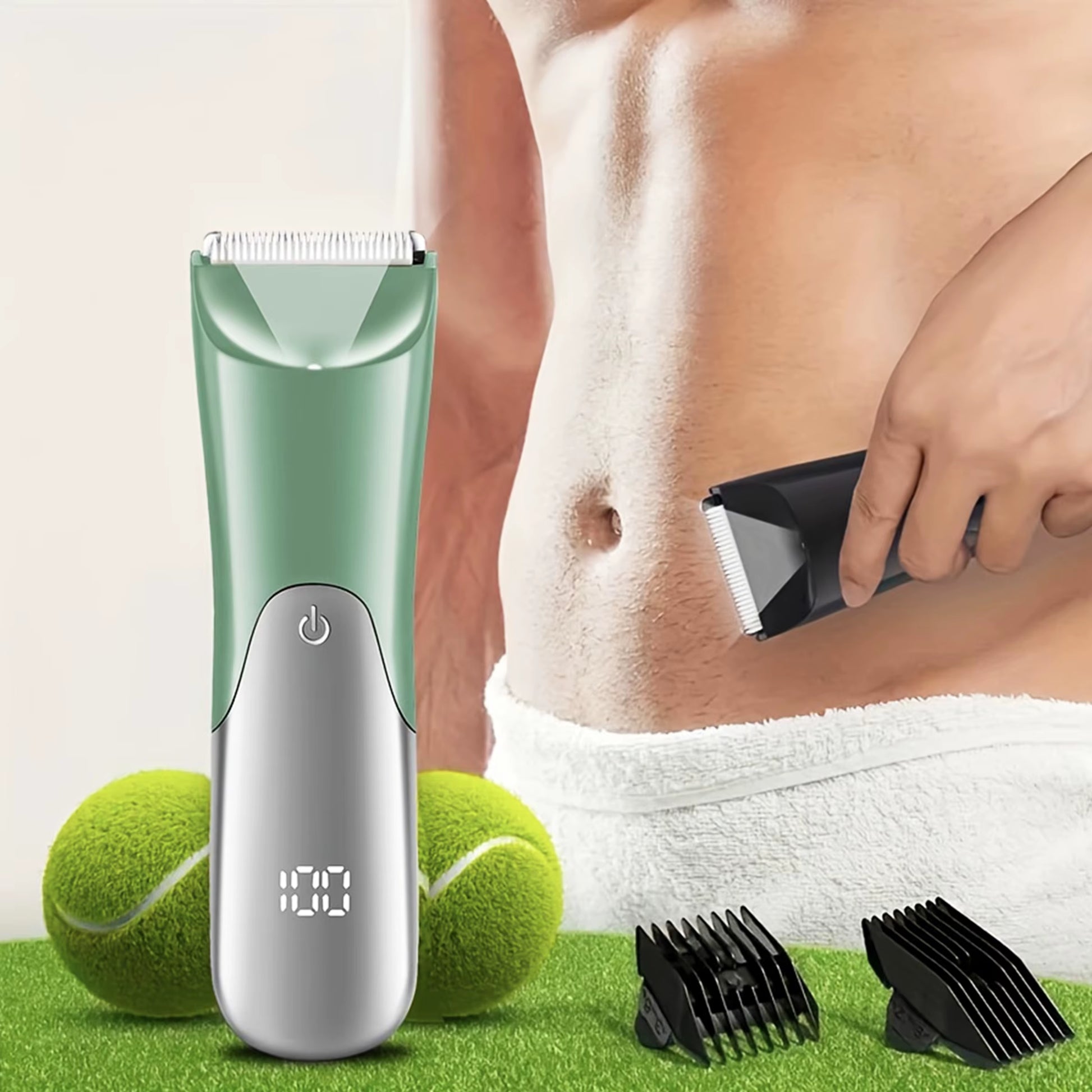 Man Body Hair Trimmer Epilator Groin Trimer for Man Beard Shaver Chest Hair Epilator Armpit Hair Shaver Arms Legs Hair Razors