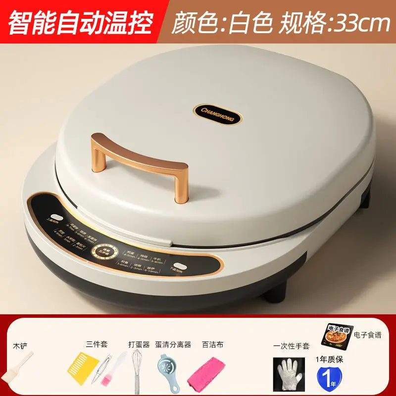 Electric Non-Stick Pancake Pan Durable Breakfast Cooking Kitchen Appliance