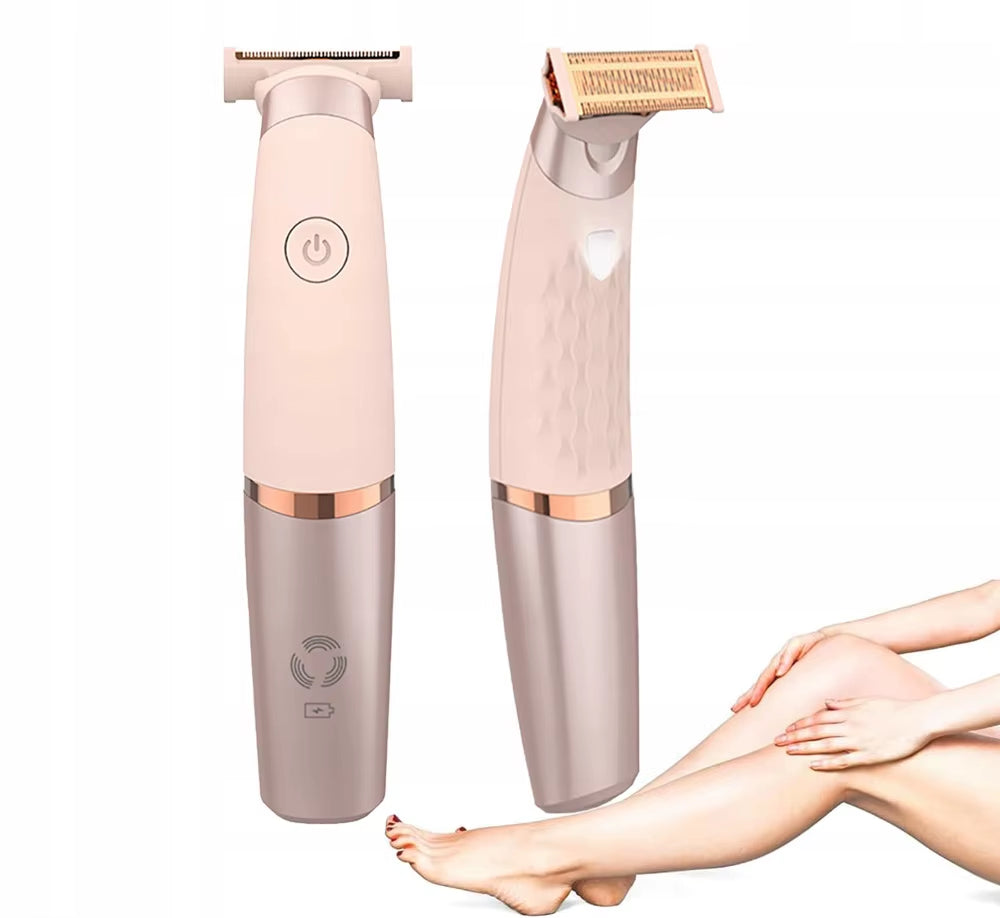 Electric Trimmer Body Hair Trimmer Electric Trimmer Portable Rechargeable Body Hair Removal Grooming Tools for Face Leg Underarm