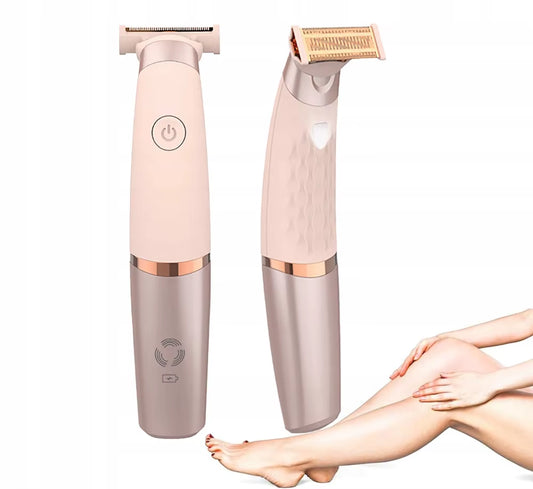 Electric Trimmer Body Hair Trimmer Electric Trimmer Portable Rechargeable Body Hair Removal Grooming Tools for Face Leg Underarm