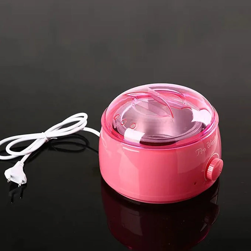 500ML Wax Heater Machine for Hair Removal Waxing Beans Warmer Paraffin Depilation Epilator Wax-Melting Pot Full Body Hair Remove