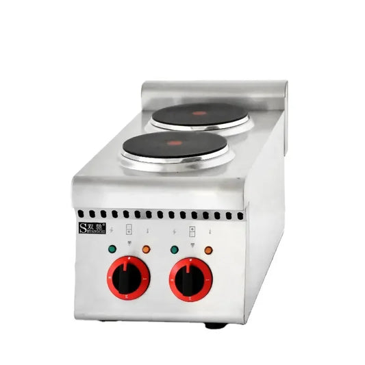 New Style Commercial Restaurant Hotel Kitchen Equipment Counter Top Electric Hot 2 Plate Cooker cooking Stove SC-2S