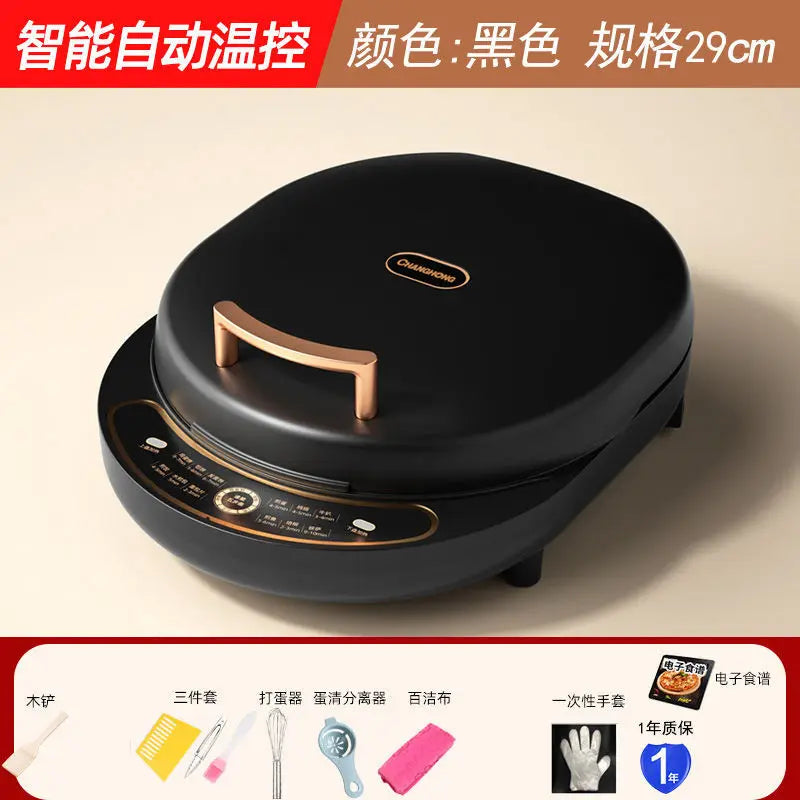 Electric Non-Stick Pancake Pan Durable Breakfast Cooking Kitchen Appliance