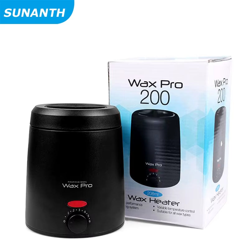 Wax Heater Machine for Hair Removal Wax Melting Pot with Wax Beans Kit 200Ml Depilation Paraffin Waxing Warmer Dipping Pot