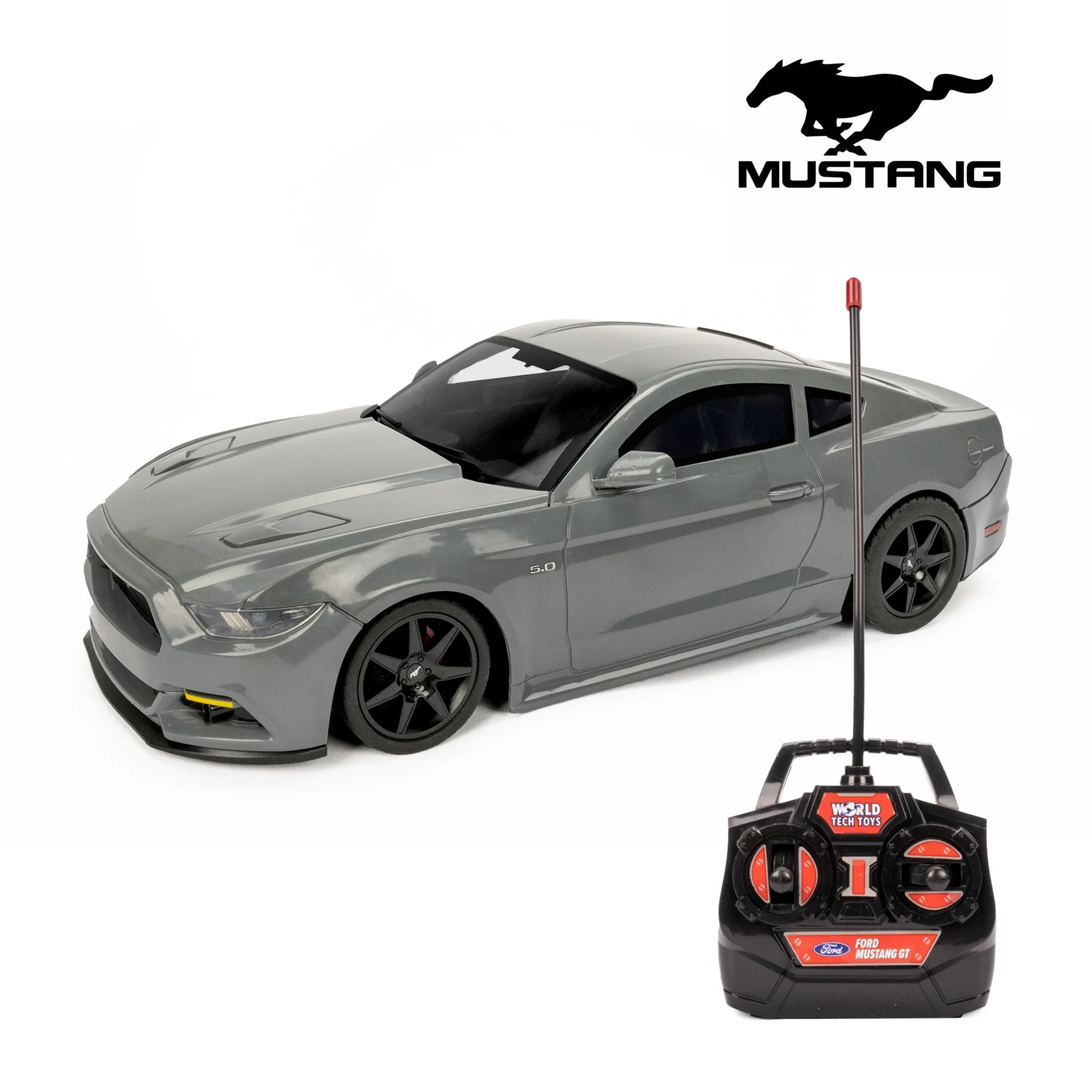 Ford Mustang GT 1:14 Electric RC Car, Full Function, Colors May Vary