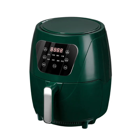 New Air Fryer Household Iarge Capacity French Fries Machine Multifunctional Electric Fryer 6L  1200W