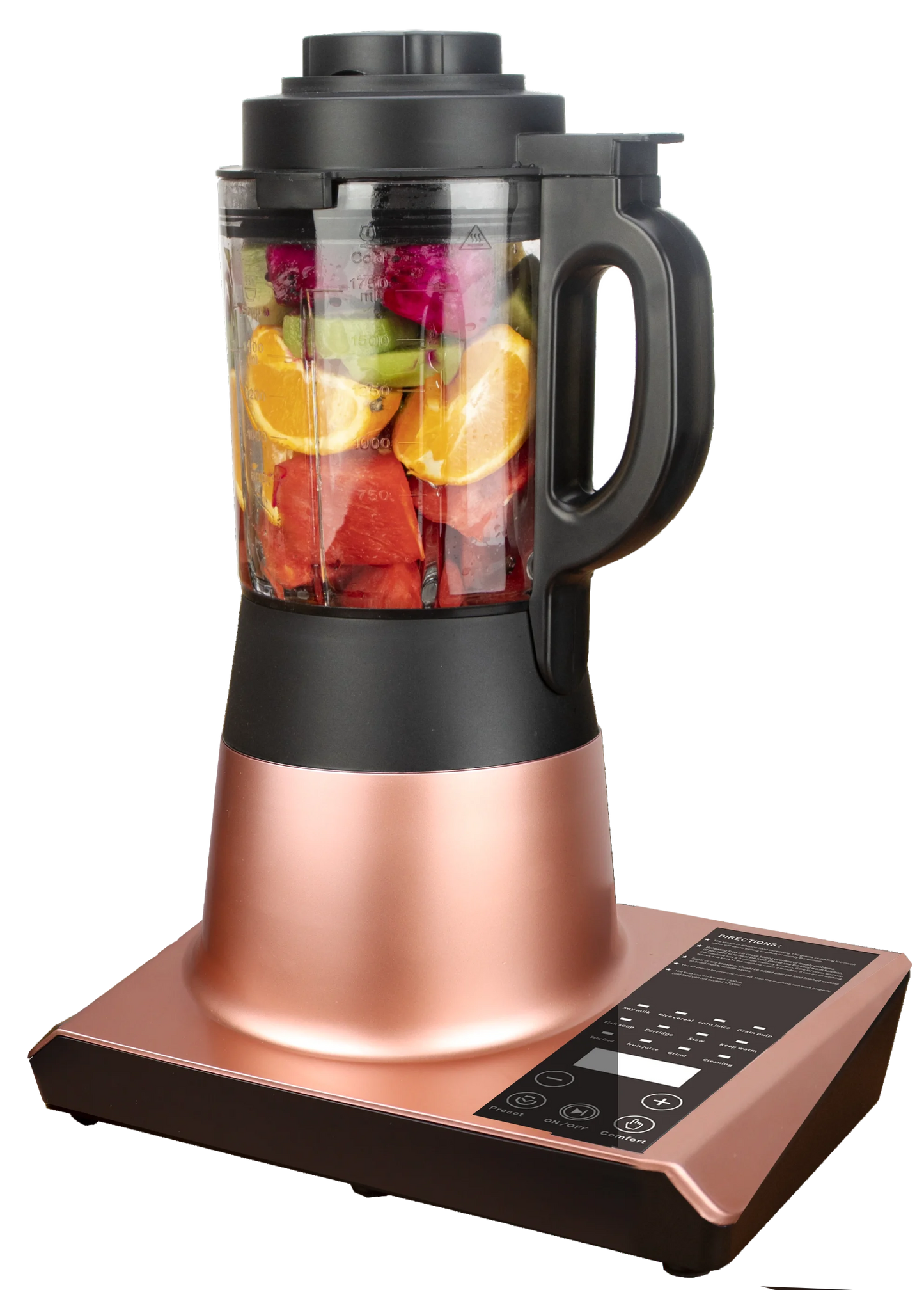 New Shabby Appliances Kitchen Heating Cooking Soup Machine Electric Fruit Juicer High Speed Mixer