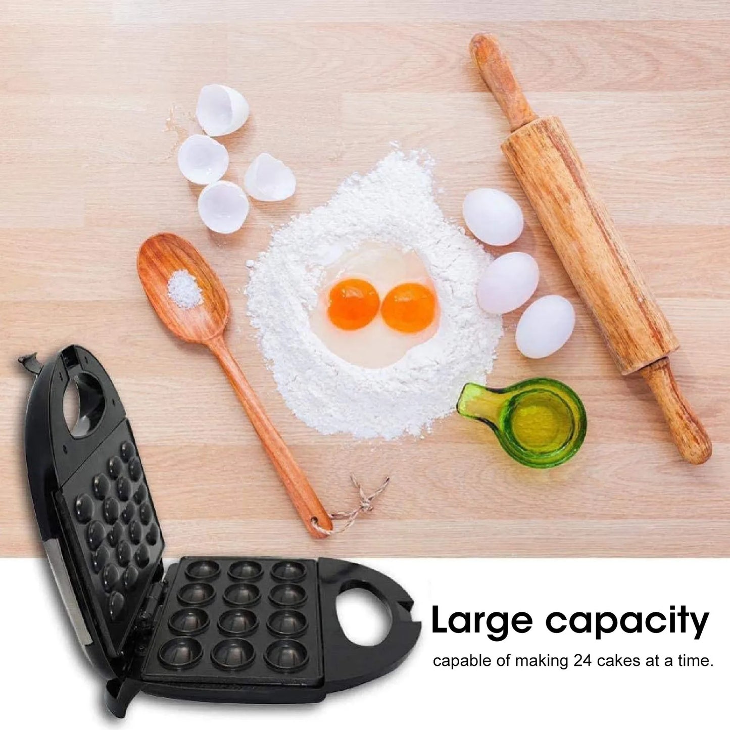 Electric Nut Maker Walnut Cake Maker Electric Nut Waffle Bread Maker Walnut Cake Maker Machine 1400W Capacity for Cooking