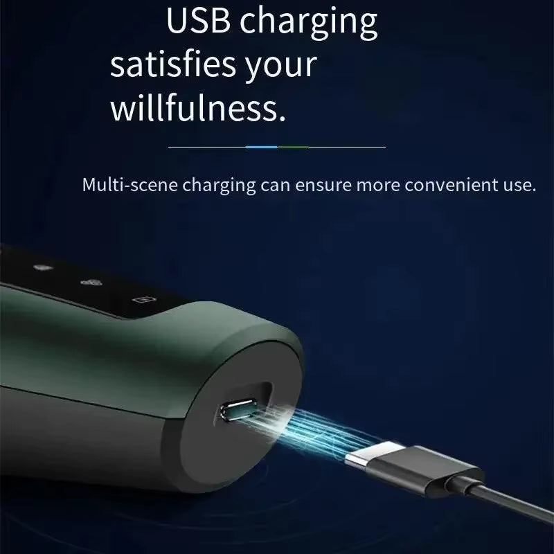 Electric Shavers Men Waterproof Wet Dry Use Electric Trimmer Razor Rechargeable Battery Rotary Shavers Machine Shaving