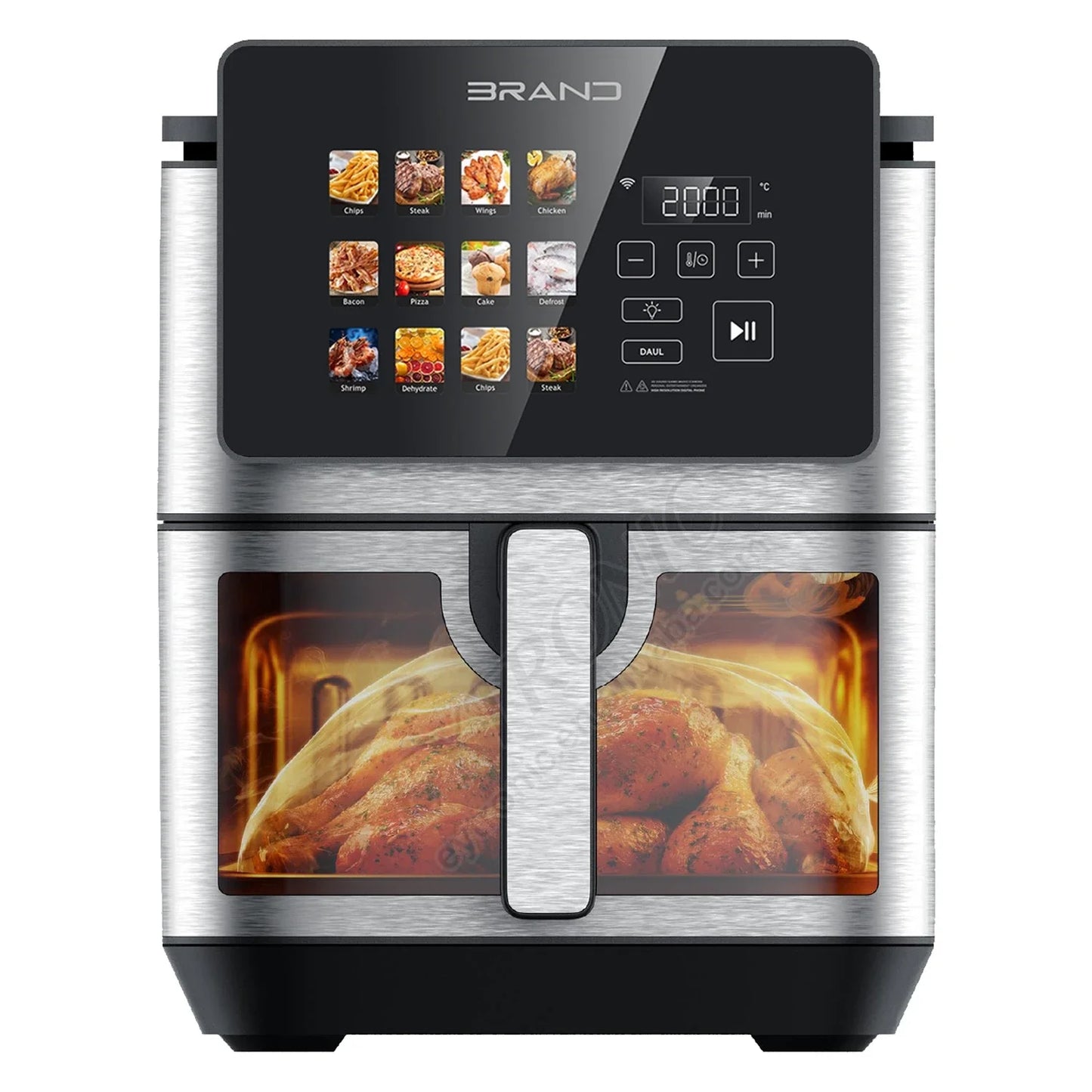 YYHC-New 8.5L oil Free Fryer Electric deep Digital rapid Air Fryer stainless Steel, smart air fryer