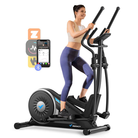 Elliptical Machine Elliptical Machine Home Hyper-Quiet Magnetic Drive System 16Levels Adjustable Resistance  App