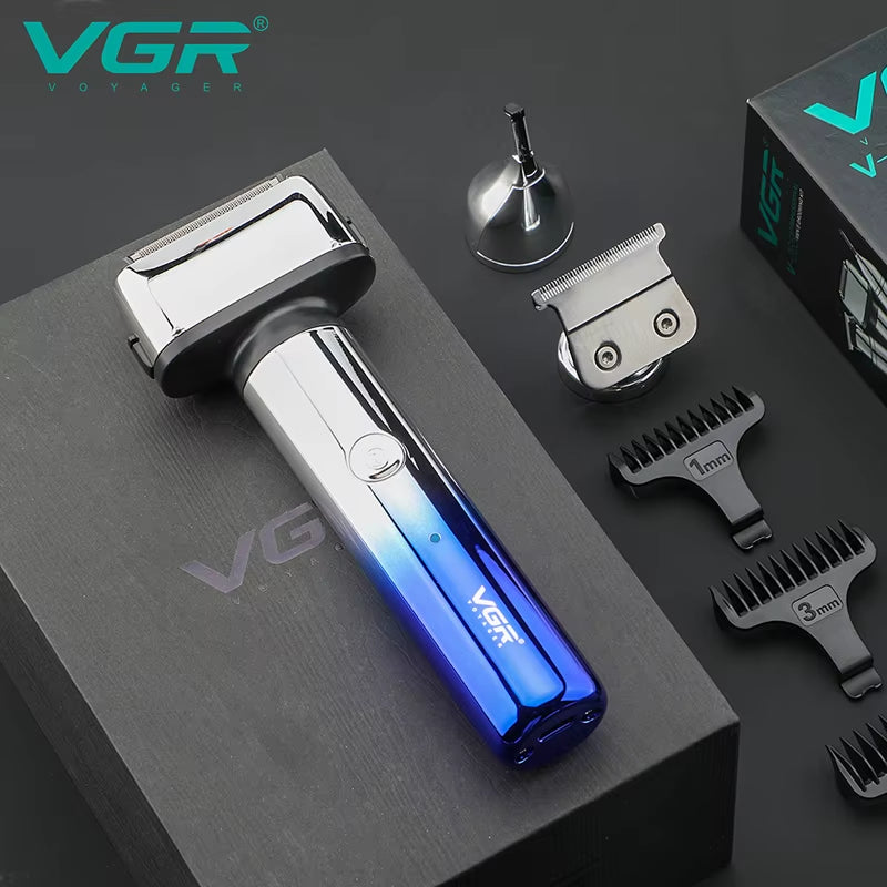 Grooming Kit Electric Shaver for Men Rechargeable Face Electric Razor Bald Body Eyebrow Beard Hair Trimmer Shaving