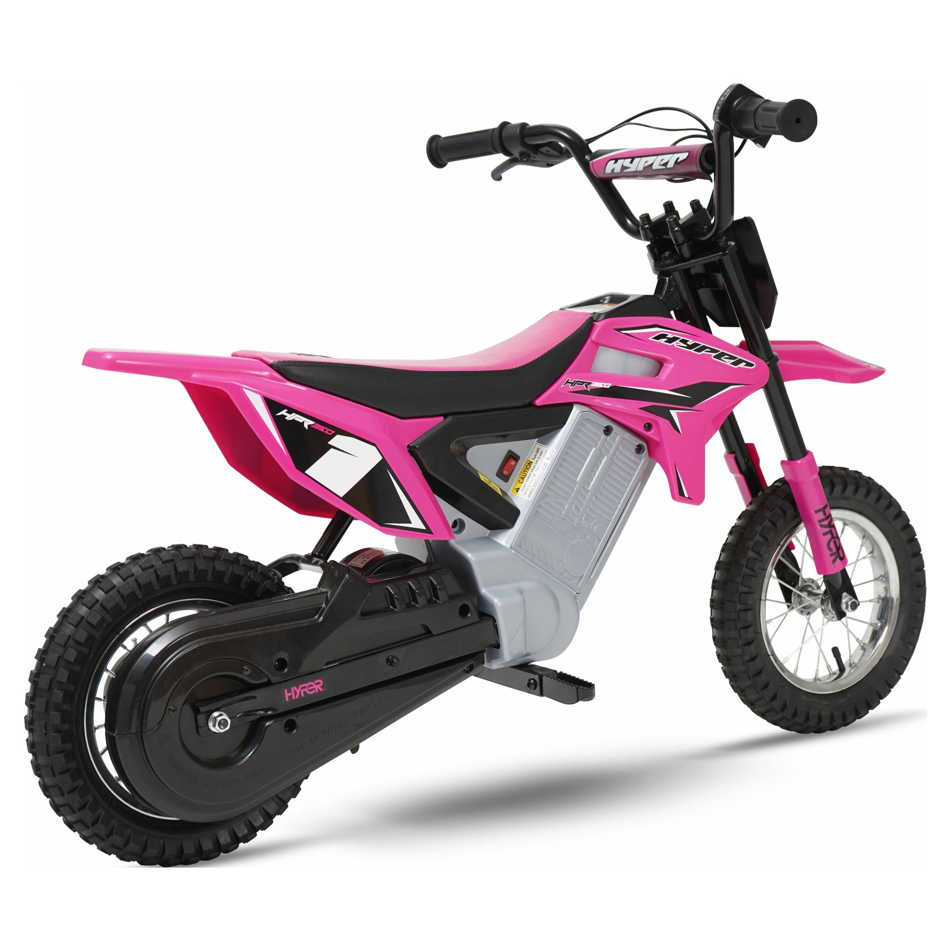 HPR 350 Electric Dirt Bike 24V in Pink for Ages 13 and Up
