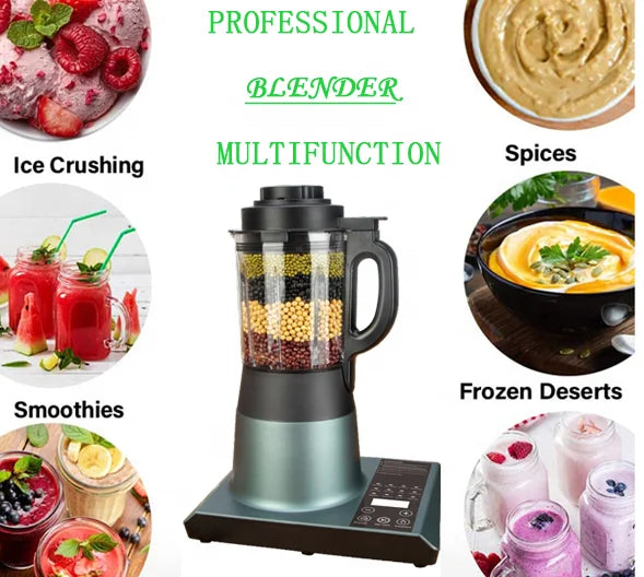 New Shabby Appliances Kitchen Heating Cooking Soup Machine Electric Fruit Juicer High Speed Mixer