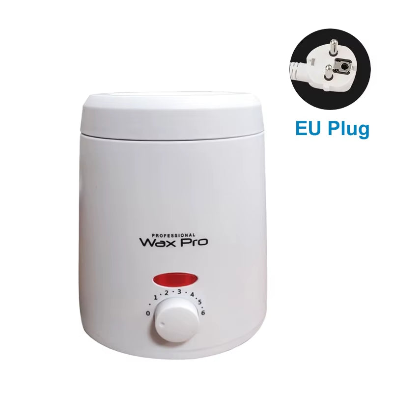 Depilatory Hair Removal Machine - Wax Melter Epilator Kit with Paraffin Heater Wax Beans Beads for Smooth Skin at Home Use