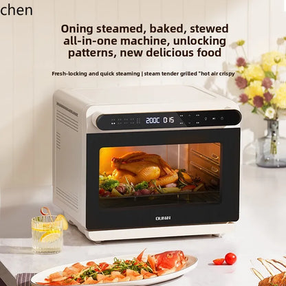 ZML steam oven baking electric oven household desktop steaming, baking and frying machine air fryer