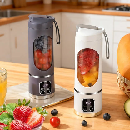 Kitchen Juicer Blender Portable Blender Kitchen Appliances Juice Milkshake 450ml Home Electric Portable Mini Juicing Cup