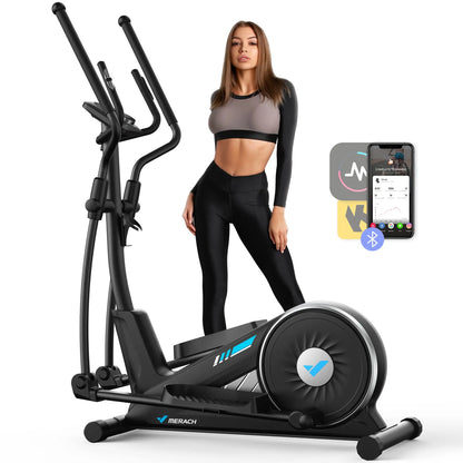 Elliptical Machine Elliptical Machine Home Hyper-Quiet Magnetic Drive System 16Levels Adjustable Resistance  App