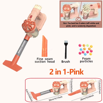 Kids Simulation Electric Vacuum Cleaner Cleaning Set for Toddlers Role Play Housekeeping Educational Toys Girl Boy Gifts