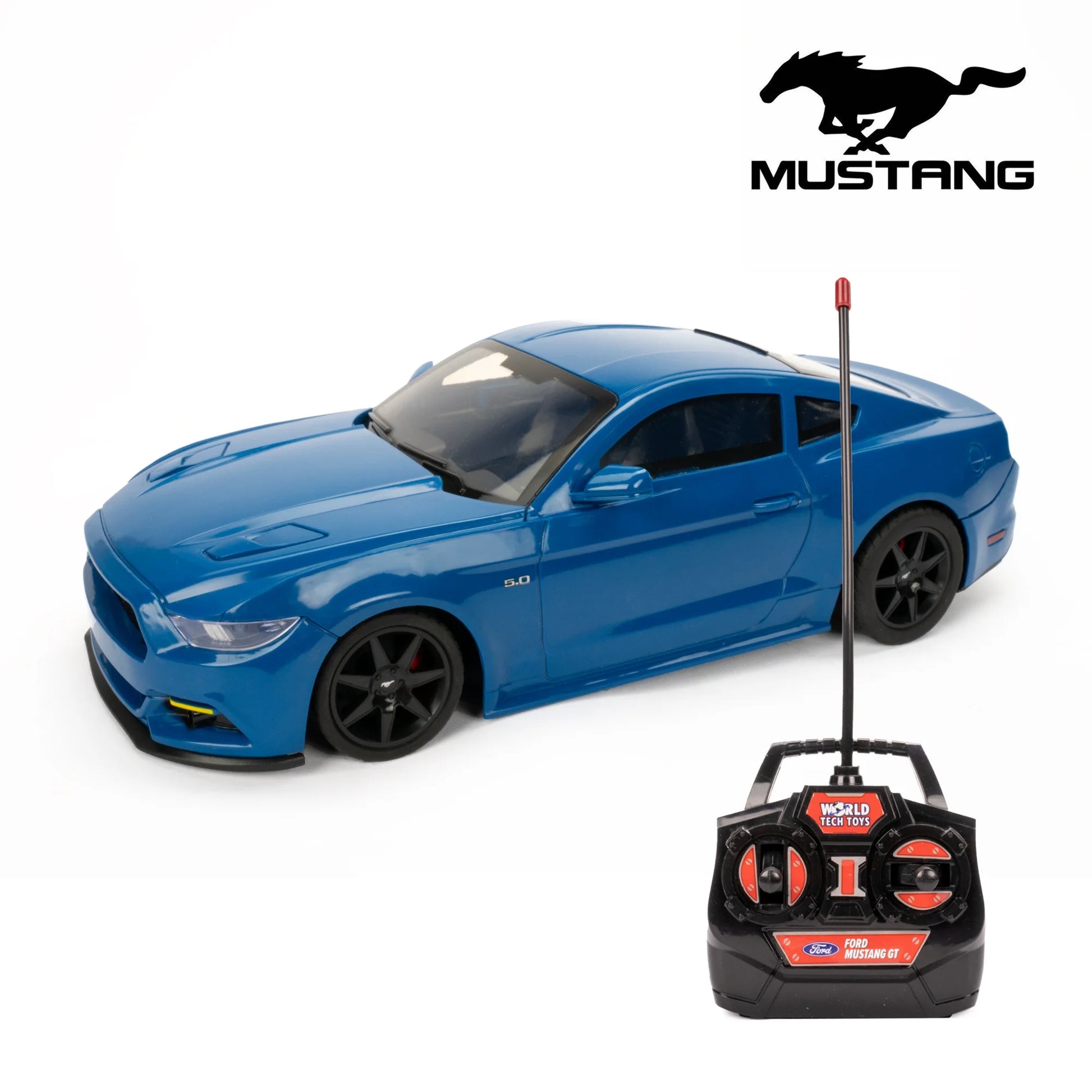 Ford Mustang GT 1:14 Electric RC Car, Full Function, Colors May Vary