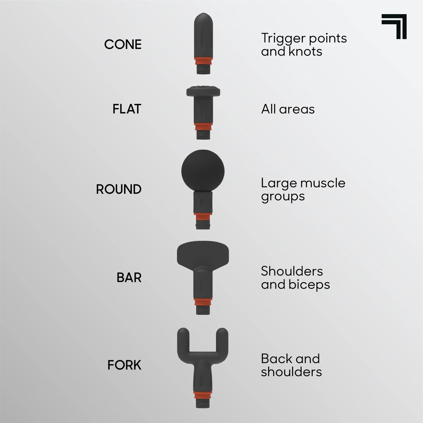 ® Powerboost® Sport plus Deep Tissue Percussion Massager