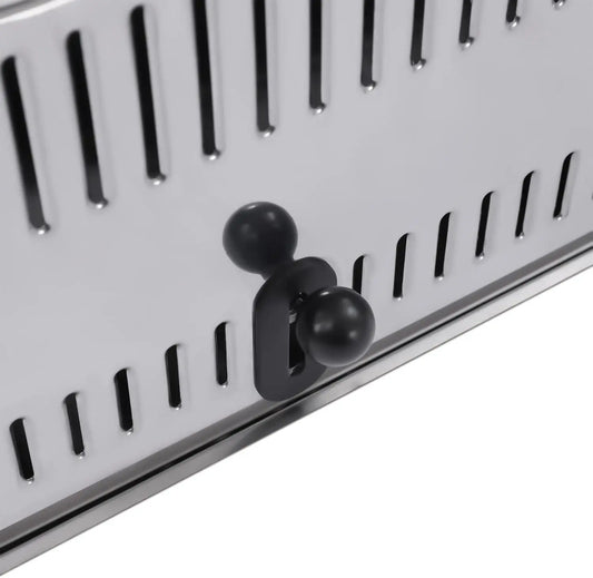 1680W Commercial Toaster Bread Cake Baking Machine 6 Slices 0.6 Inch Slot Electric Countertop Belt Machinefor Restaurant Home Br