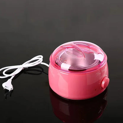 500ML Wax Heater Machine for Hair Removal Waxing Beans Warmer Paraffin Depilation Epilator Wax-Melting Pot Full Body Hair Remove