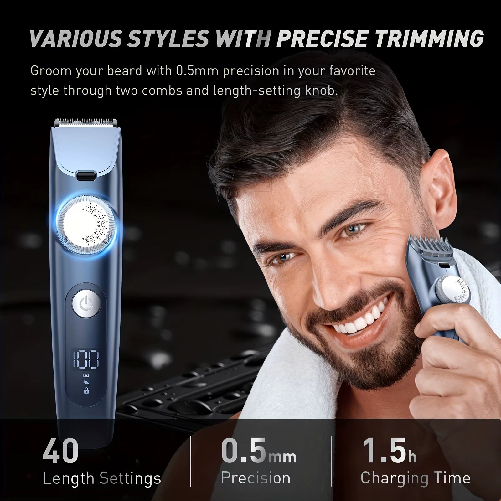 Hair Clippers Trimmer for Men Hair Beard Body Arm Professional Electric Outline Edgers Shaver