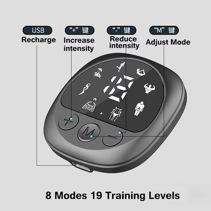 EMS Muscle Stimulation Belt Electric Abdominal Trainer Exerciser Toning Belts for Leg Arm Workout Fitness Home Gym Equiment