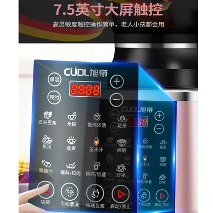 Electric Blender Machines Cooking Multifunction Food Processor Juice Extractors Machine Kitchen Heated Mixer Heating 110v 220v