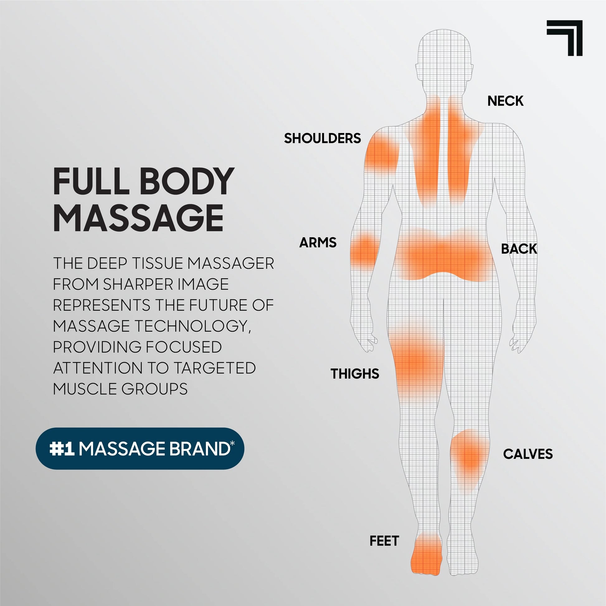 ® Powerboost® Sport plus Deep Tissue Percussion Massager