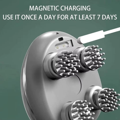 3D Electric Head Massager Antistress Relax Body Neck Massage Promote Hair Growth Body Stress Relax Health Care Scalp Massager