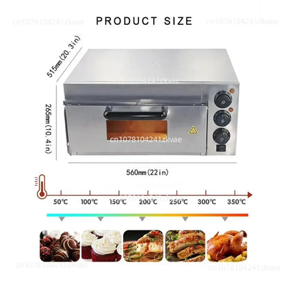 Home Kitchen Appliance Pizza Oven Commercial Kitchen Cooking Complet Equipment Convection Bakery Toaster Baking Oven