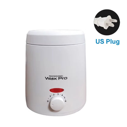 Depilatory Hair Removal Machine - Wax Melter Epilator Kit with Paraffin Heater Wax Beans Beads for Smooth Skin at Home Use