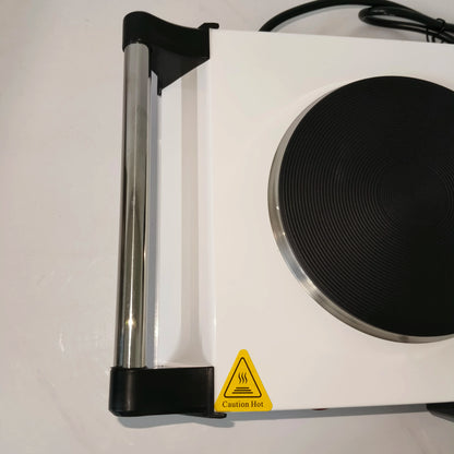 Household Kitchen Appliances Portable Electric Cooking Hot Plate White