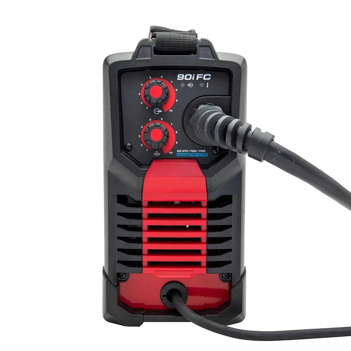Flux Core Wire Feed Weld-PAK Welder, 120V Welding Machine, Portable w/Shoulder Strap, Protective Metal Case, Best for Small Jobs