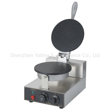 1PC Electric Egg Roll Machine DIY Egg Roll Bread Maker Crispy Omelet Mold 1200W Commercial Waffle Pancake Machinery Pie Fry