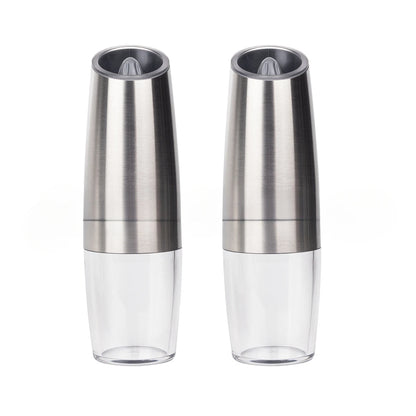 Induction electric stainless steel pepper, Sichuan pepper, and sea salt grinder