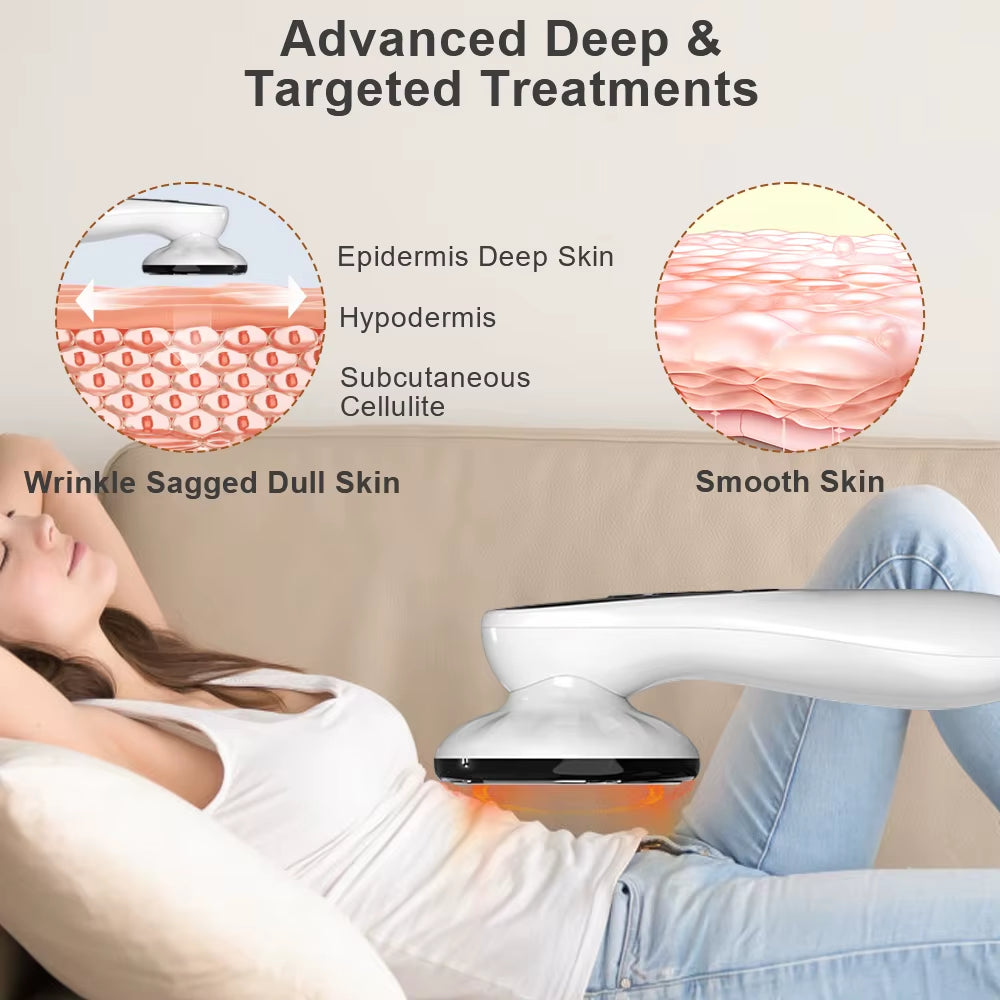 Body Electric Massager anti Cellulite Portable Fat Slimming Health Care Massage Instrument anti Wrinkle Vibration Neck Waist