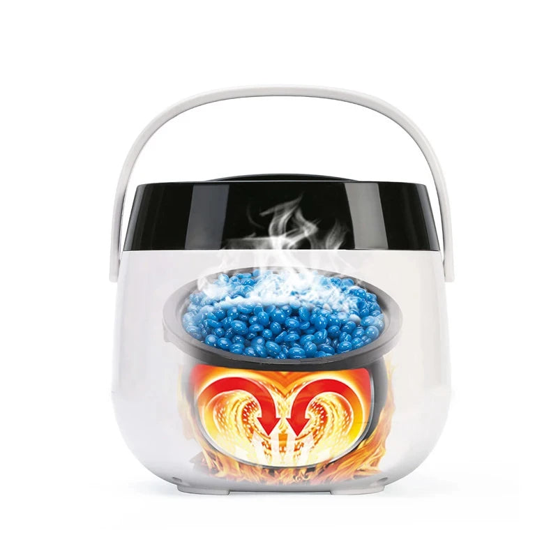 Wax Heater Warmer Hair Removal Wax Machine SPA Body Epilator Paraffin Wax Pot Smart LCD Temperature Display