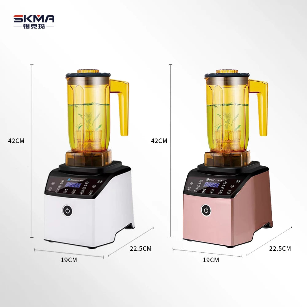 Commercial Electric Ice Blender Smoothie Fruit Juicer Blender Machine Juice Mixer Drink Blender With Intelligent Panel