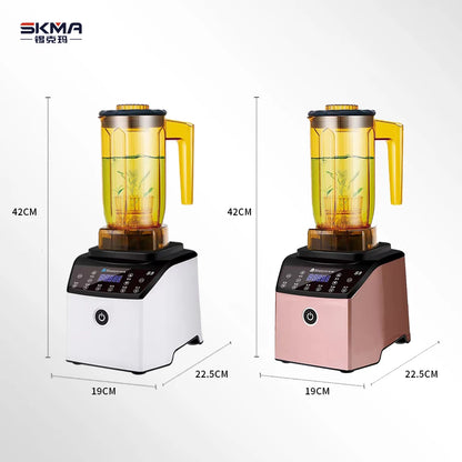 Commercial Electric Ice Blender Smoothie Fruit Juicer Blender Machine Juice Mixer Drink Blender With Intelligent Panel