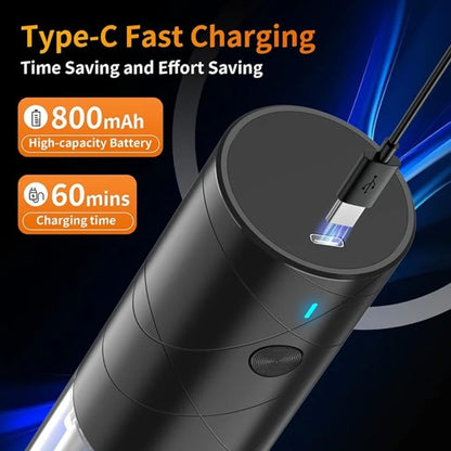 4Pack Electric Salt and Pepper Grinder Set USB Rechargeable with Warm LED Light, Adjustable Coarseness Large Capacity - Hot Sale