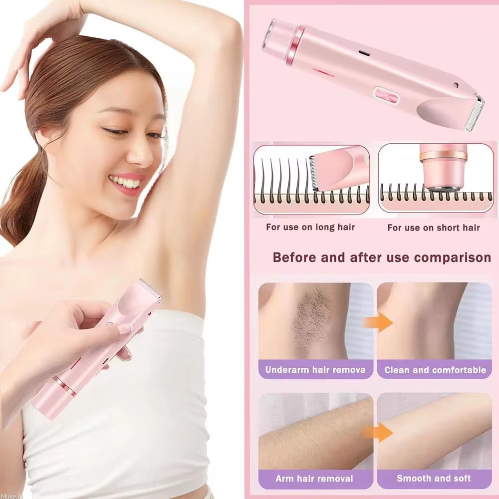 Body Epilator Electric Shaver for Woman Female Razor Face Facial Mustache Leg Body Underarm Bikini Electric Hair Remover Trimmer