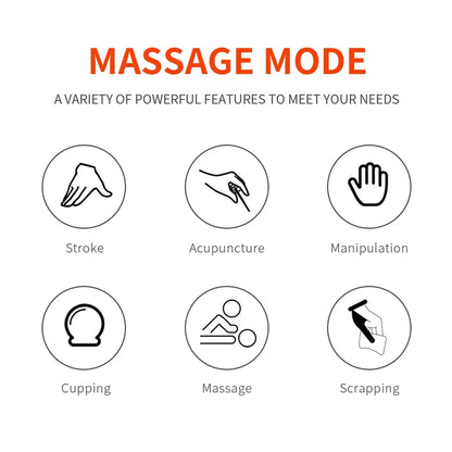 Electric Therapy Massageador Machine 8 Electrode Health Care Body Slimming Sculptor Massager Tens Acupuncture Apparatus