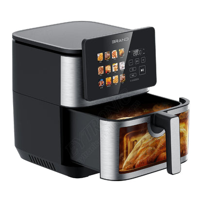 YYHC-New 8.5L oil Free Fryer Electric deep Digital rapid Air Fryer stainless Steel, smart air fryer